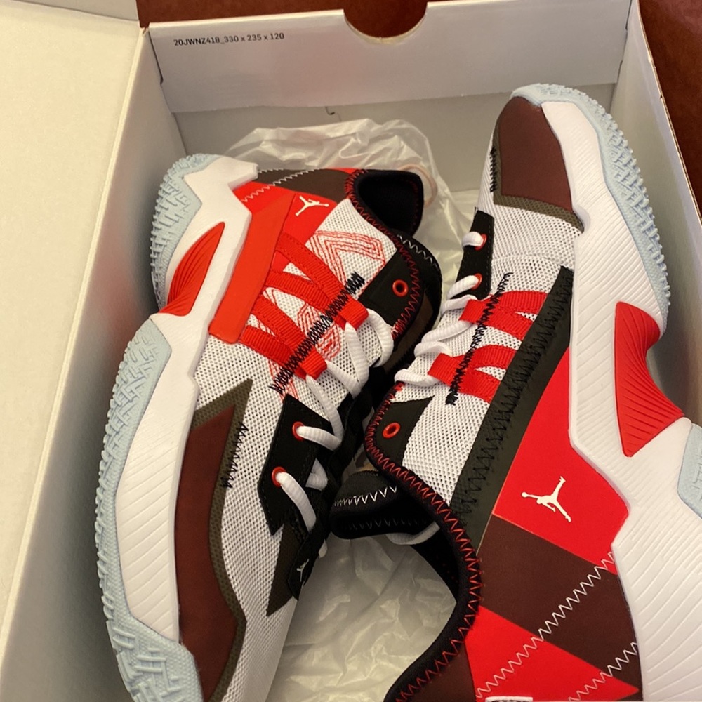 NWT Jordan One Take II| Jordan’s | Jordan’s Red & White | Russell Westbrook Sz 9 - Picture 5 of 6